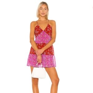 BCBG Generation Pink Colorblock Dress